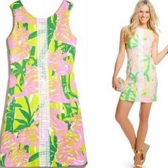 NWT Lilly Pulitzer Fan Dance Shift Dress - Picture 6 of 8
